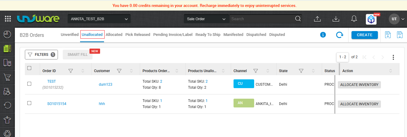 Click_on_Unallocated