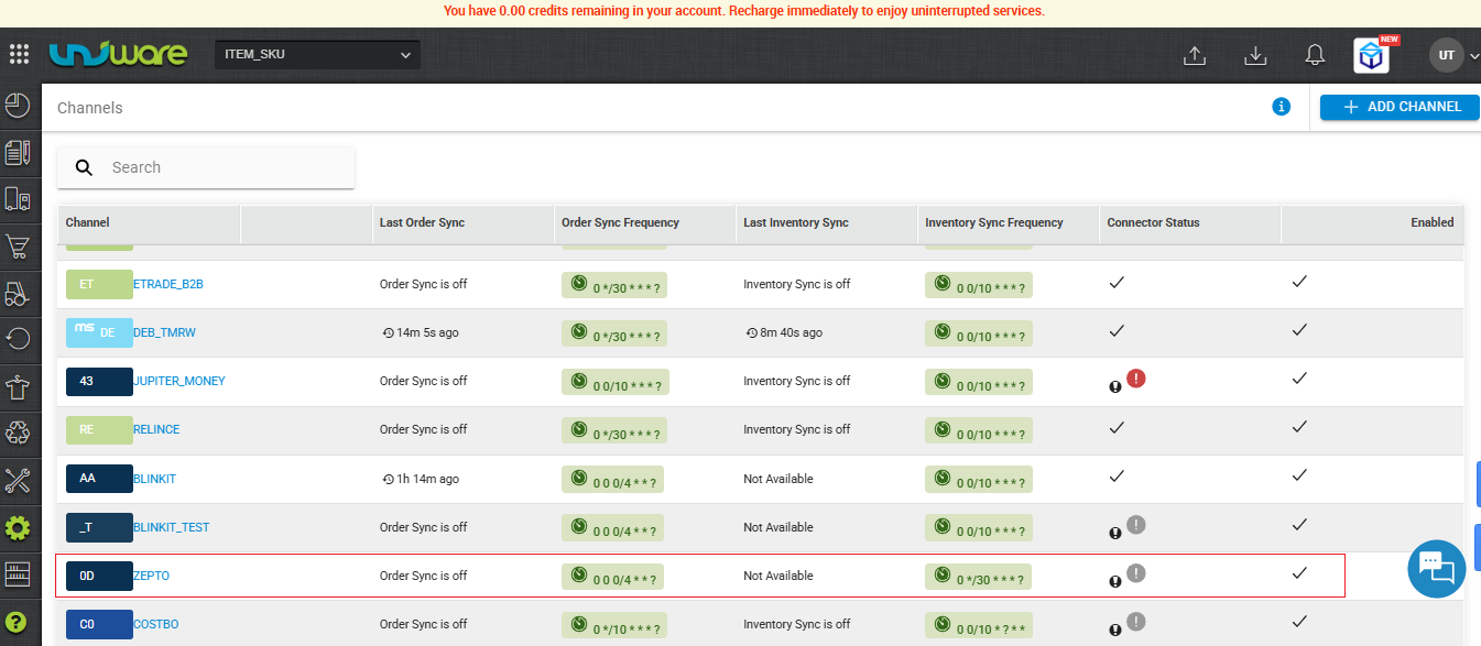 Find Existing seller & Click on it