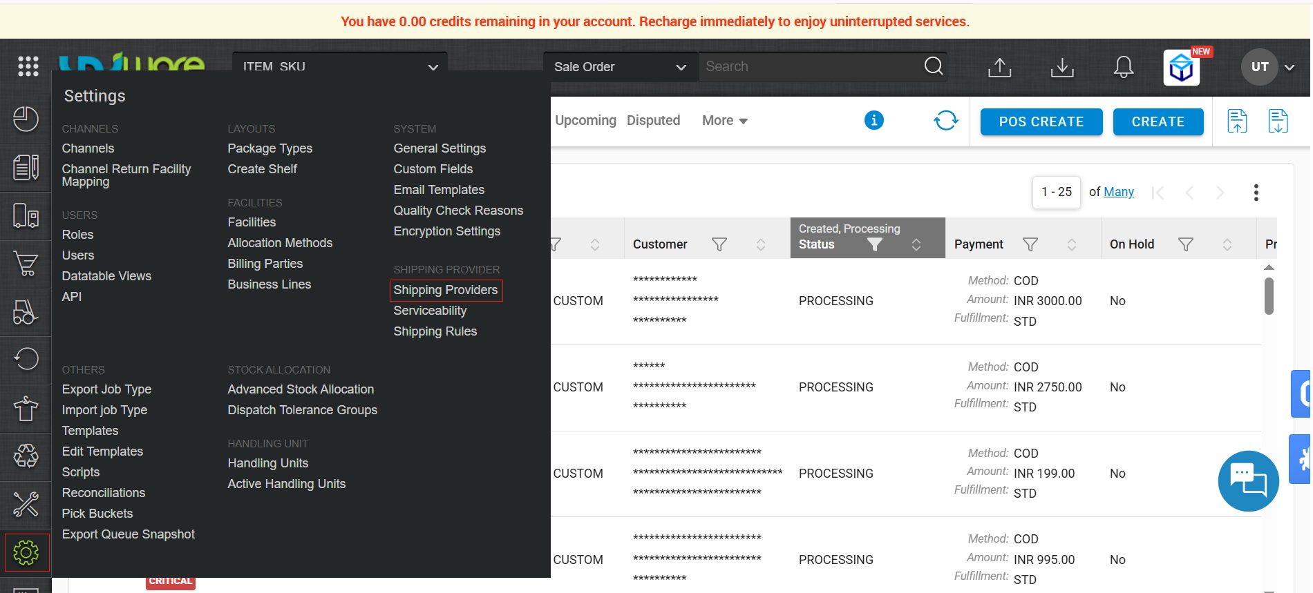 Step-1_Visit_Uniware_Menu_and_Hover_Settings_Tab_&_Click_Shipping_Provider