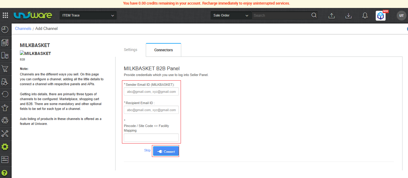 Step_5_Navigate_to_Connector_Tab_Fill_Information_&_Click_Connect