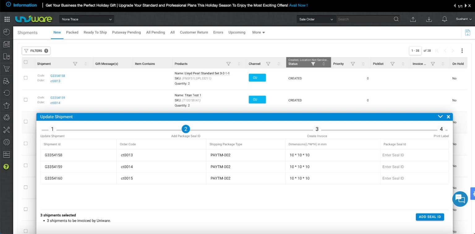 Package Code Flow Meesho | Branded Packaging Code Support - Unicommerce Support Portal