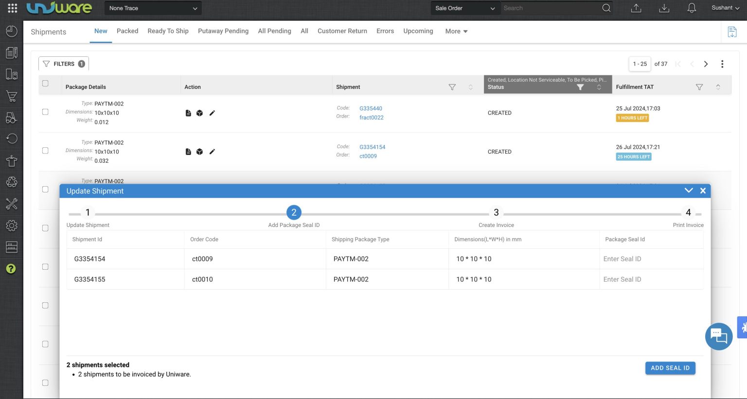 Package Code Flow Meesho | Branded Packaging Code Support - Unicommerce Support Portal