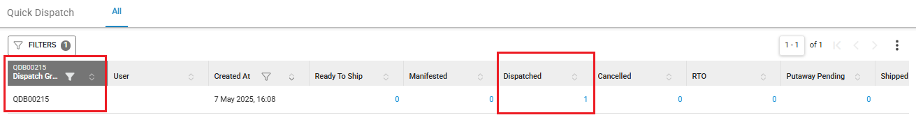 Quick Dispatch - Unicommerce Support Portal